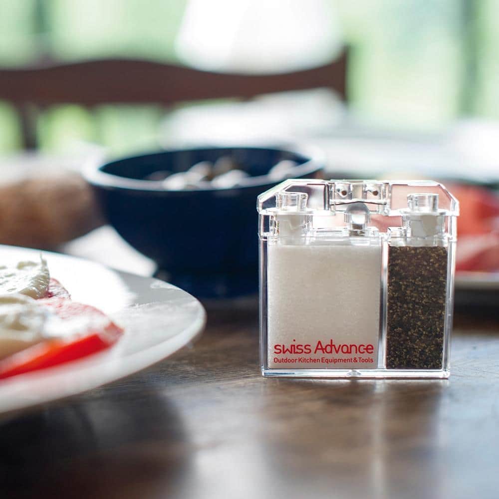 ARCTO Salt and Pepper Shaker Spice Shaker- Swiss Advance - zero waste packaging - sustainable design