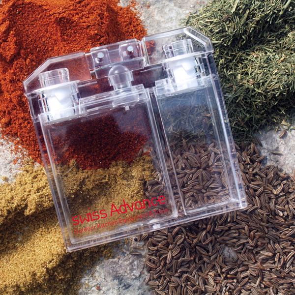 ARCTO Salt and Pepper Shaker Spice Shaker- Swiss Advance - zero waste packaging - sustainable design