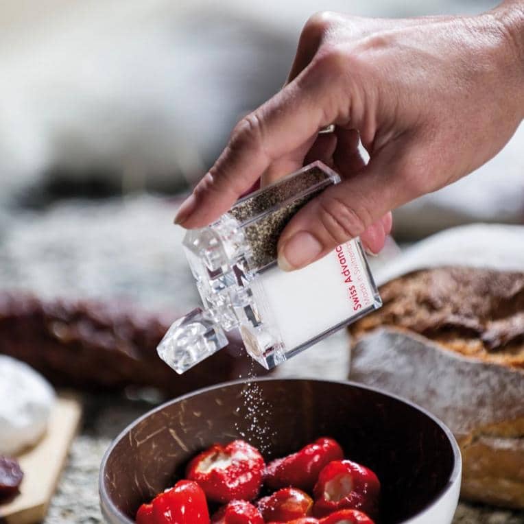 ARCTO Salt and Pepper Shaker Spice Shaker- Swiss Advance - zero waste packaging - sustainable design