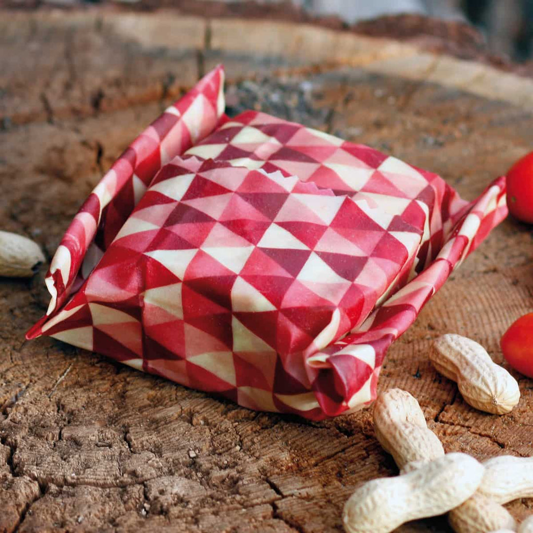 MONYI BEE Beeswax Wraps (Set of 3) Natural Tableware- Swiss Advance - zero waste packaging - sustainable design