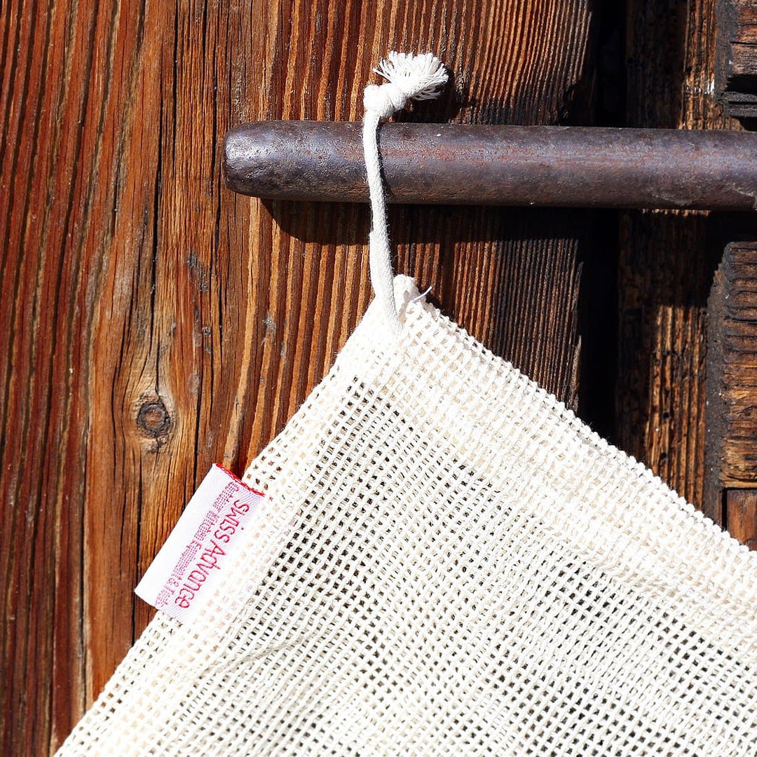 MONYI Organic Cotton Mesh Bags (Set of 3) Accessory- Swiss Advance - zero waste packaging - sustainable design