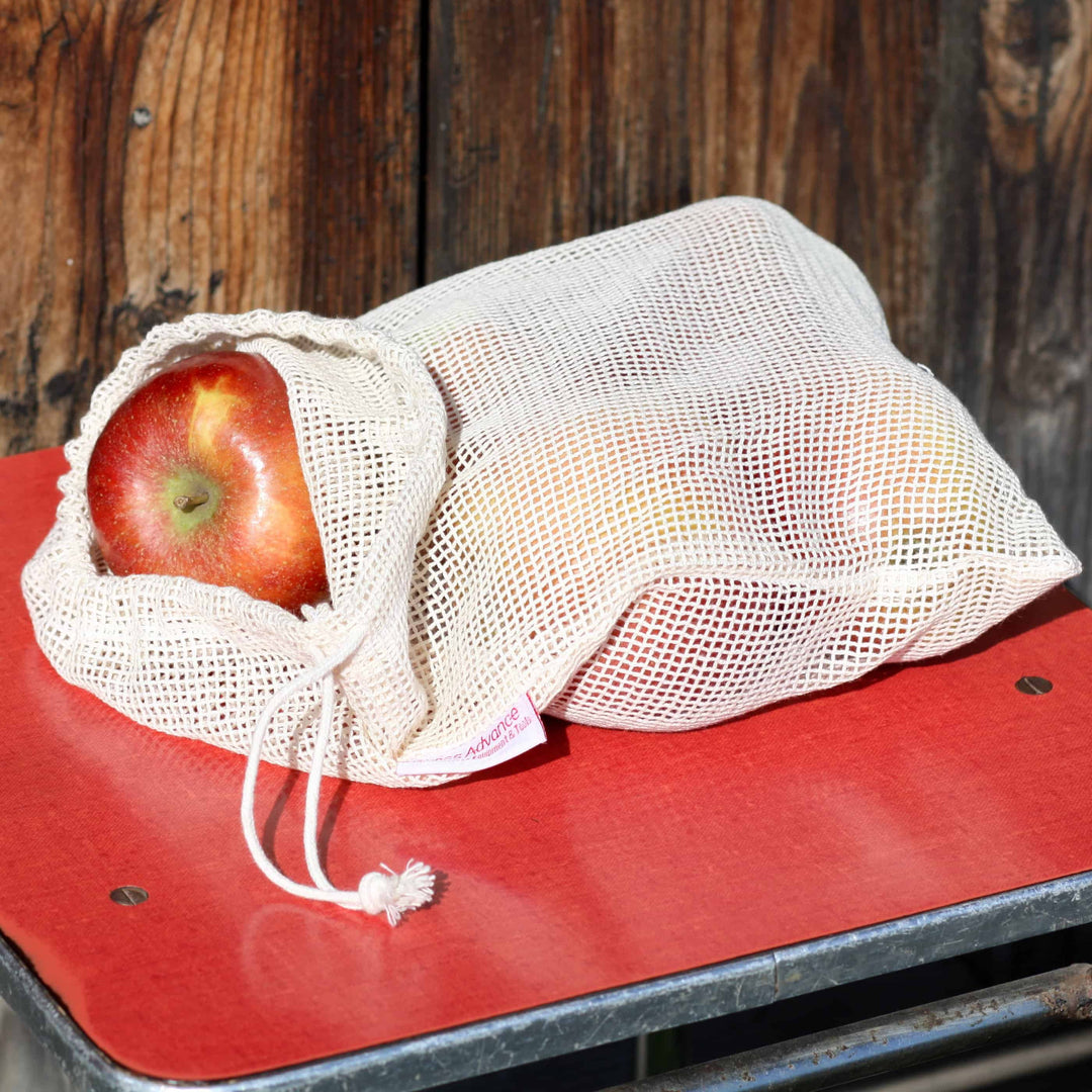 MONYI Organic Cotton Mesh Bags (Set of 3) Accessory- Swiss Advance - zero waste packaging - sustainable design